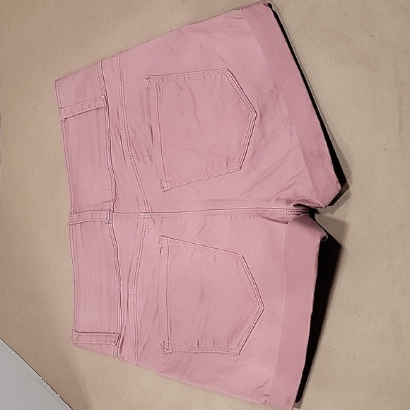 Blue Savvy HIgh Rise, 3-Button with Zip Closure, Mauve Shorts, Size 5, NWOT - Picture 2 of 8
